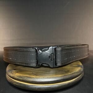 Bianchi 8100 Duty Belt Size 46"-52" Black Nylon Web Cop-Lok Buckle 2" Wide